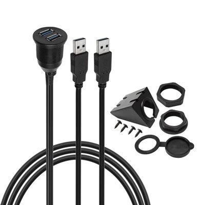Ikkita USB 3.0 Boshqaruv paneli uchun oʻrnatish moslamasi