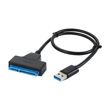 USB 3.0 SATA 7 va 15 pinli adapter konvertor kabeliga